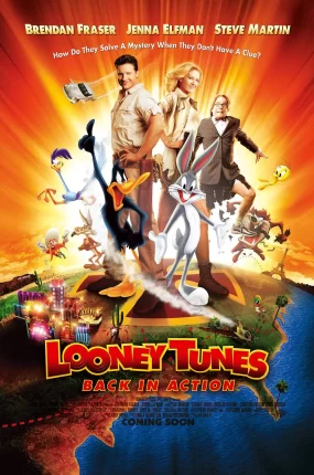 粤语配音电影华纳巨星总动员 巨星总动员 乐一通反斗特工队 Looney Tunes: Back in Action