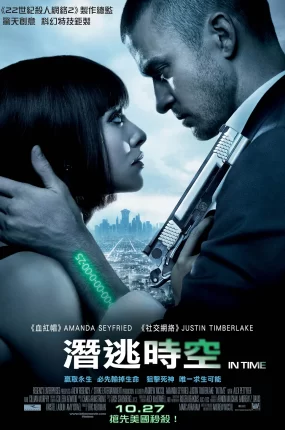 粤语配音电影潜逃时空 时间规划局 钟点战 In Time