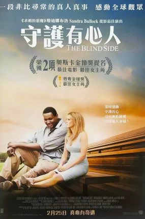 粤语配音电影守护有心人 弱点 攻其不备 The Blind Side