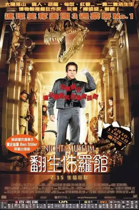 粤语配音电影翻生侏罗馆 博物馆奇妙夜 博物馆惊魂夜 Night at the Museum