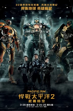 粤语配音电影悍战太平洋2：起义时空 环太平洋：雷霆再起 环太平洋2：起义时刻 Pacific Rim: Uprising