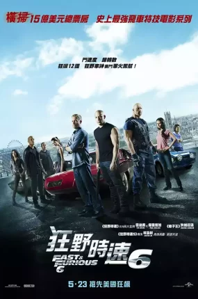 粤语配音电影狂野时速6 速度与激情6 玩命关头6 Furious 6