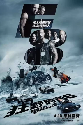 粤语配音电影狂野时速8 速度与激情8 玩命关头8 The Fate of the Furious