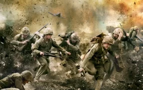 美剧太平洋战争粤语配音版全10集 雷霆战海粤语版