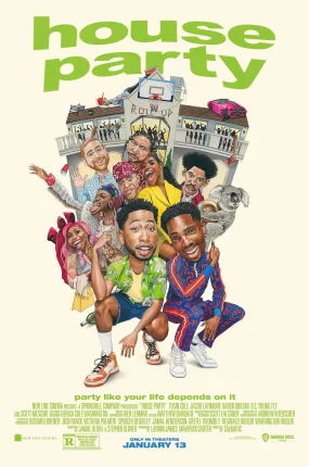 粤语配音电影家庭派对 偷家派对 在他家开派对 House Party