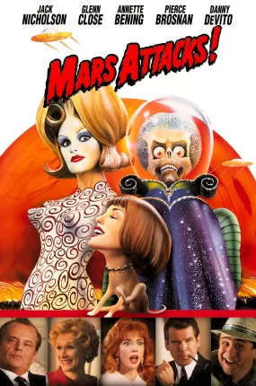 粤语配音电影火星人玩转地球 星战毁灭者 火星人大侵袭 Mars Attacks!
